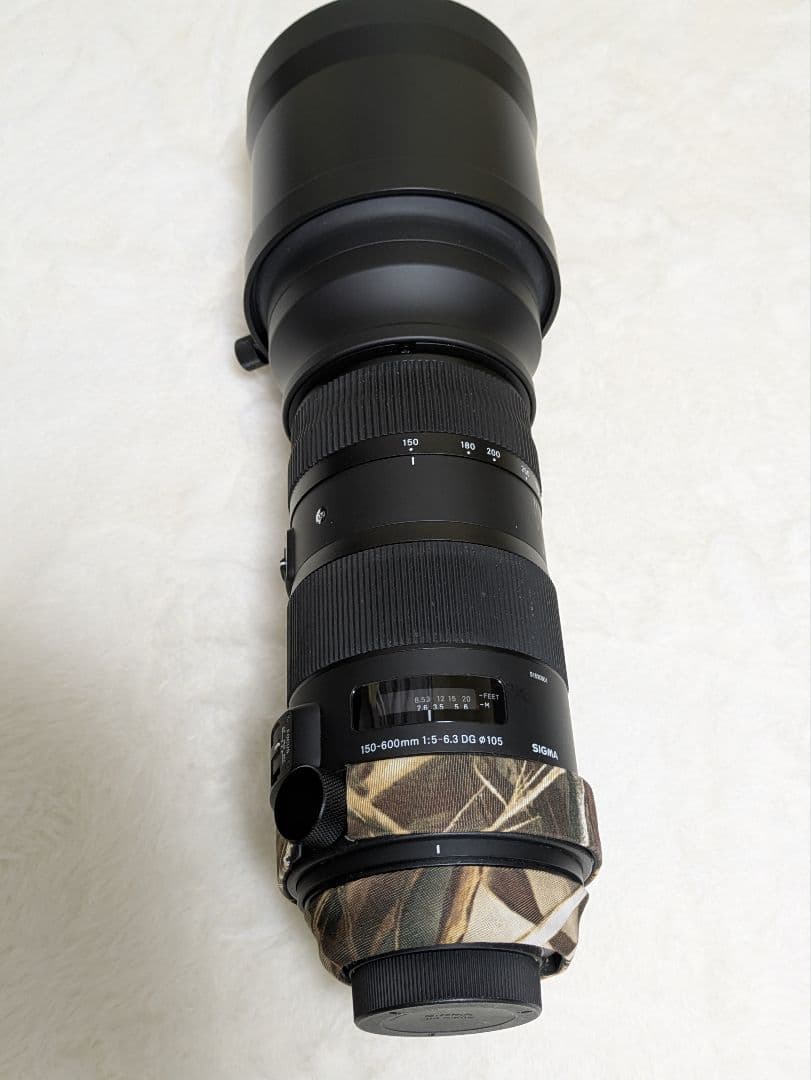 シグマ150-600mm F5-6.3 DG OS HSM ズームレンズ