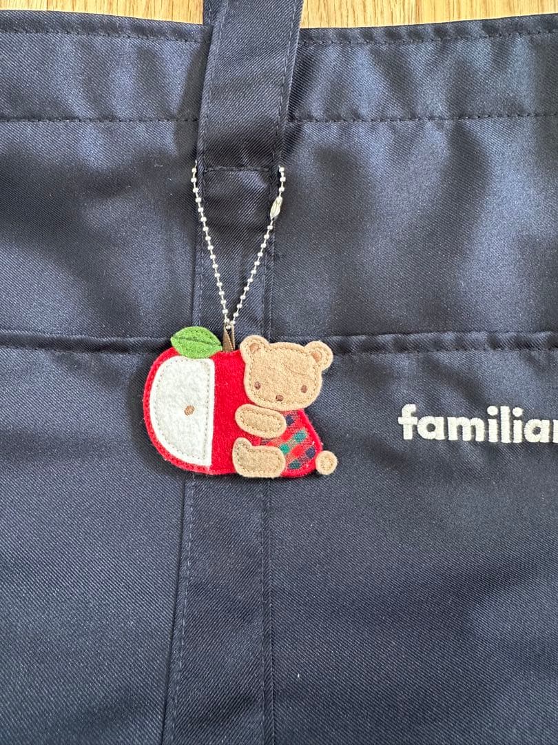 美品 familiar マザーズバッグ （赤系ファミリア チェック）