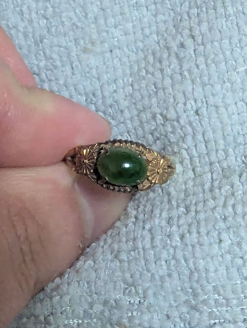 ☆K18 ネフライト リング