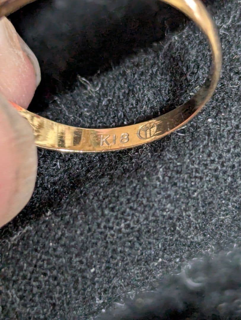 ☆K18 ネフライト リング