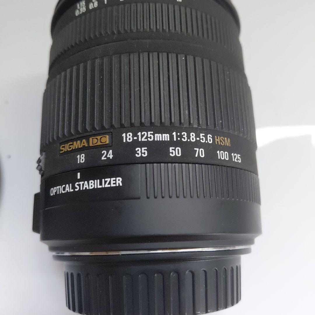 SIGMA 18-125mm F3.8-5.6 高倍率ズームレンズ Canon