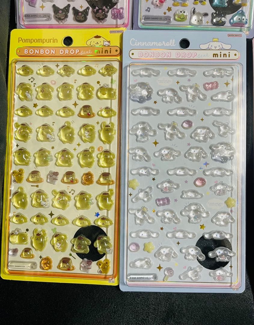 ボンボンドロップシール　サンリオ　8種