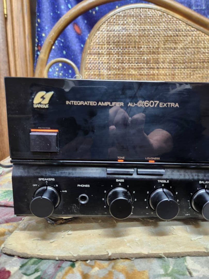 フルレストア完全整備済！山水高級プリメインアンプAU-a607EXTRA