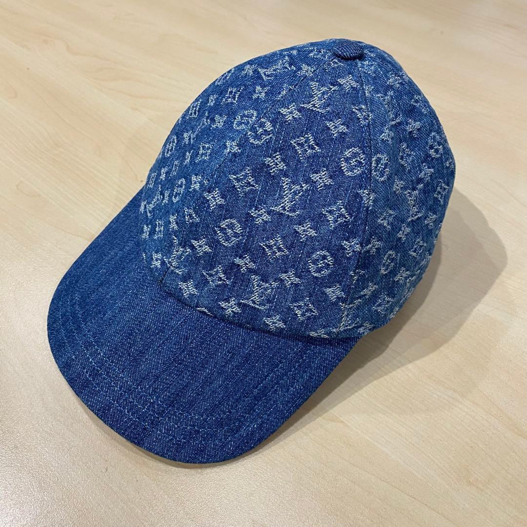 Louis Vuitton ルイヴィトン デニム モノグラムキャップ