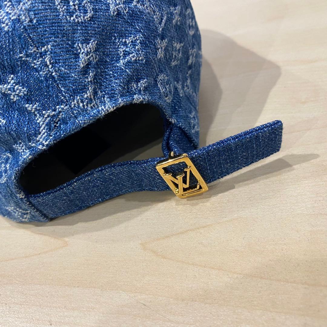 Louis Vuitton ルイヴィトン デニム モノグラムキャップ