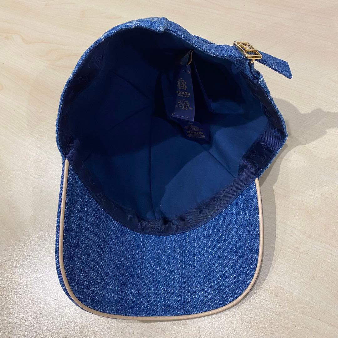 Louis Vuitton ルイヴィトン デニム モノグラムキャップ