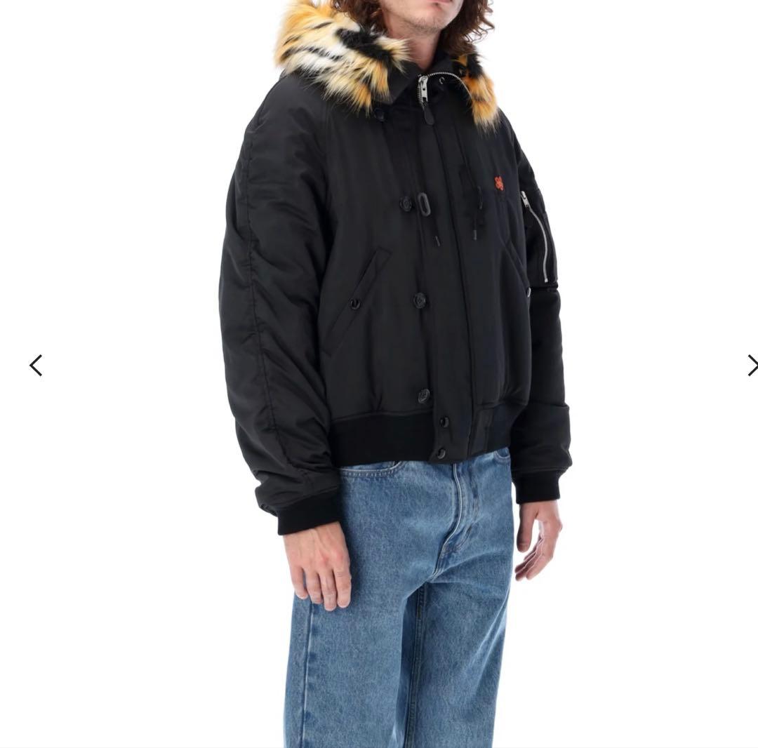 Kenzo ショート パーカー　フード付きジャケット　xl