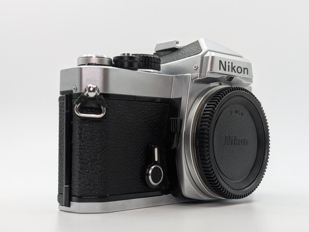 【美品完動品】Nikon FE フィルムカメラ シルバー ボディ 人気機種