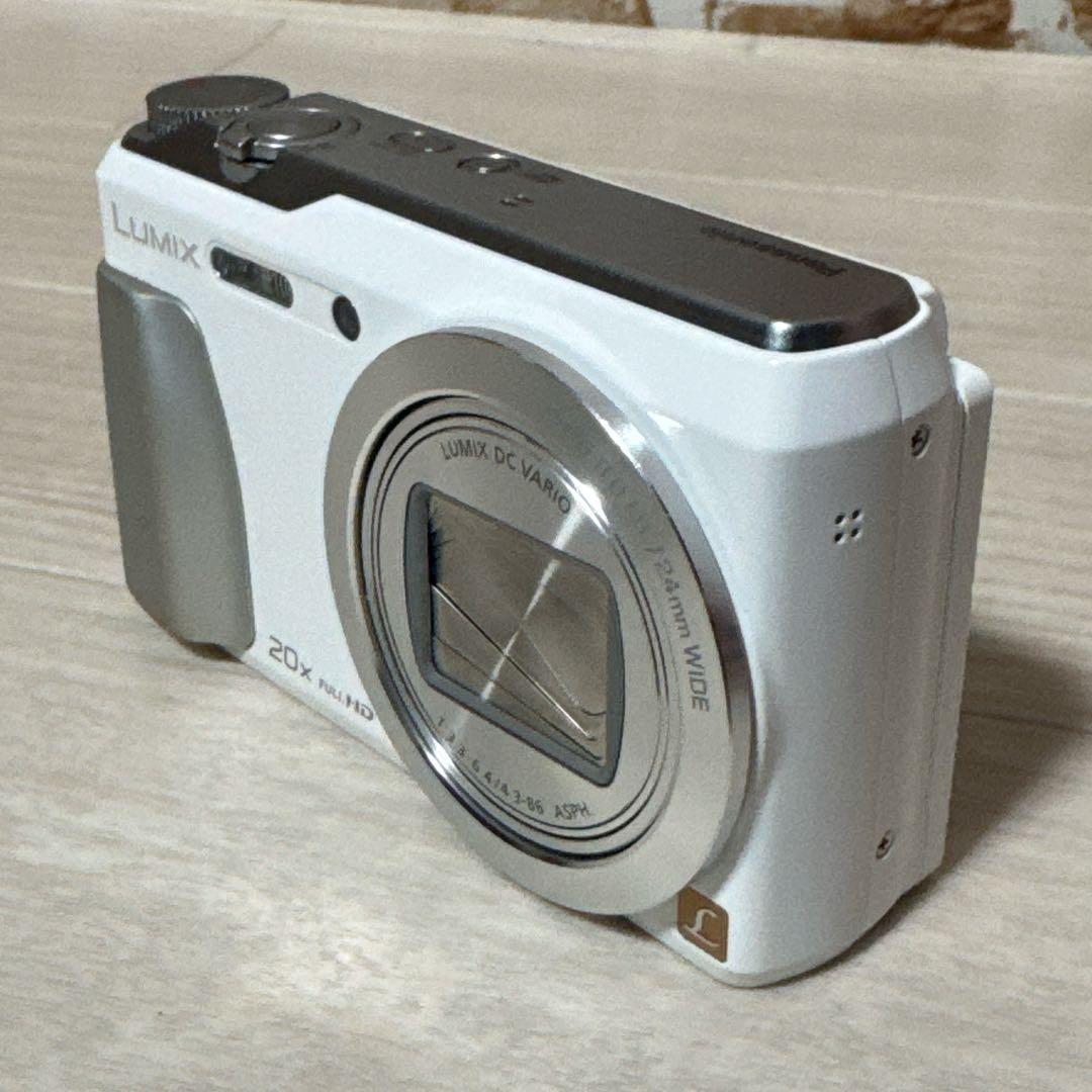 Panasonic LUMIX DMC-TZ55-W 光学20倍 ホワイト