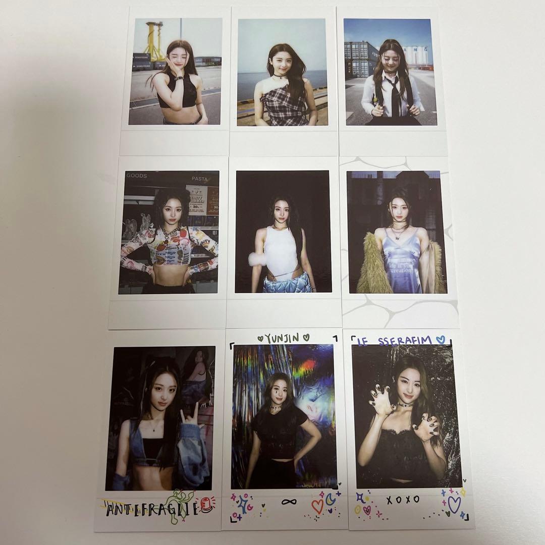 LESSERAFIM「ANTIFRAGILE」インスタントフォトカード　ユンジン