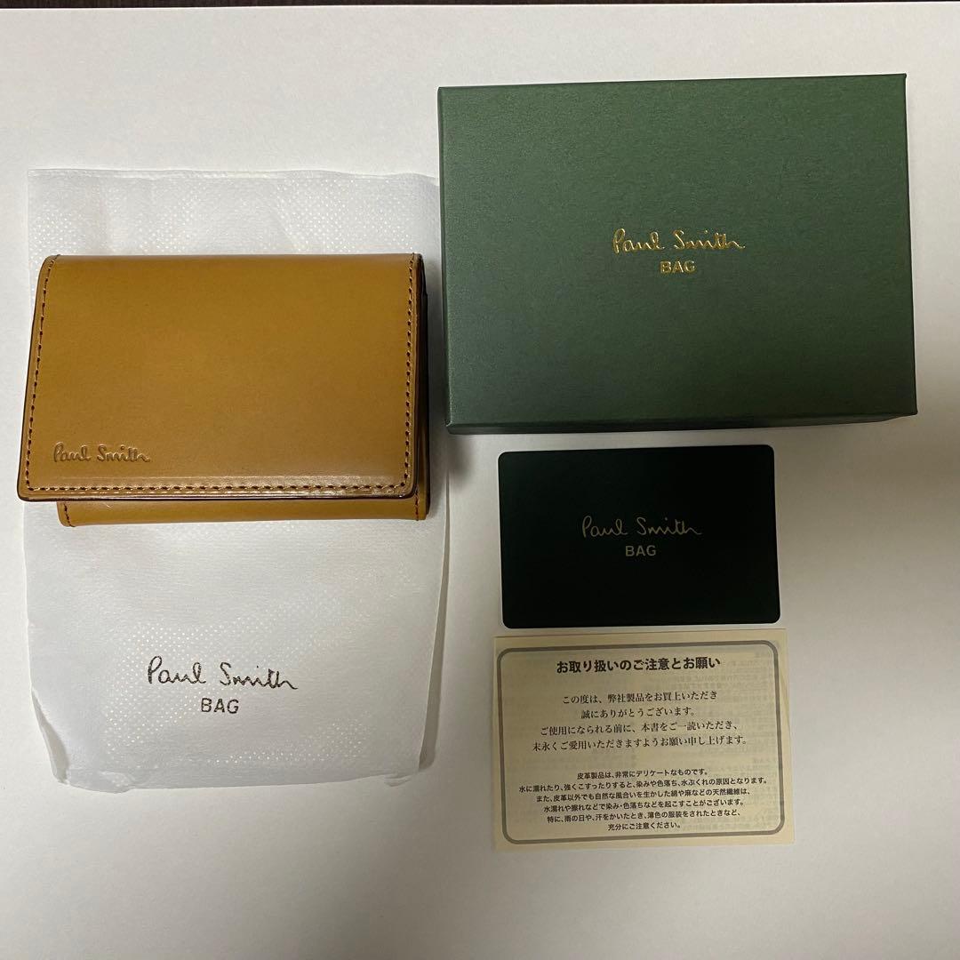 【新品未使用】PaulSmithポールスミス 名刺入れ 箱付