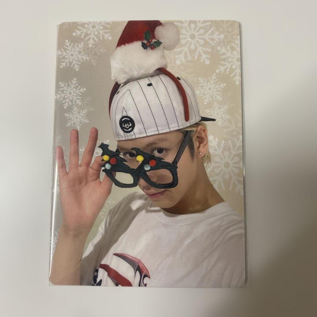 長谷川慎　大暴年会　B賞　フォトカード