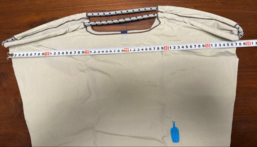 【新品未使用】ブルーボトルコーヒー　エンブロイダリーエコバッグ グレー