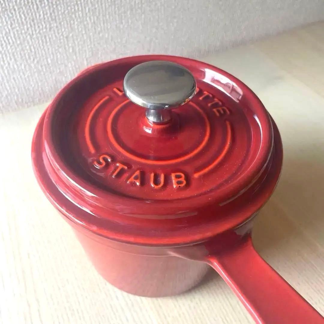 ストウブ／STAUB スープポット ガーネットローズ 14cm