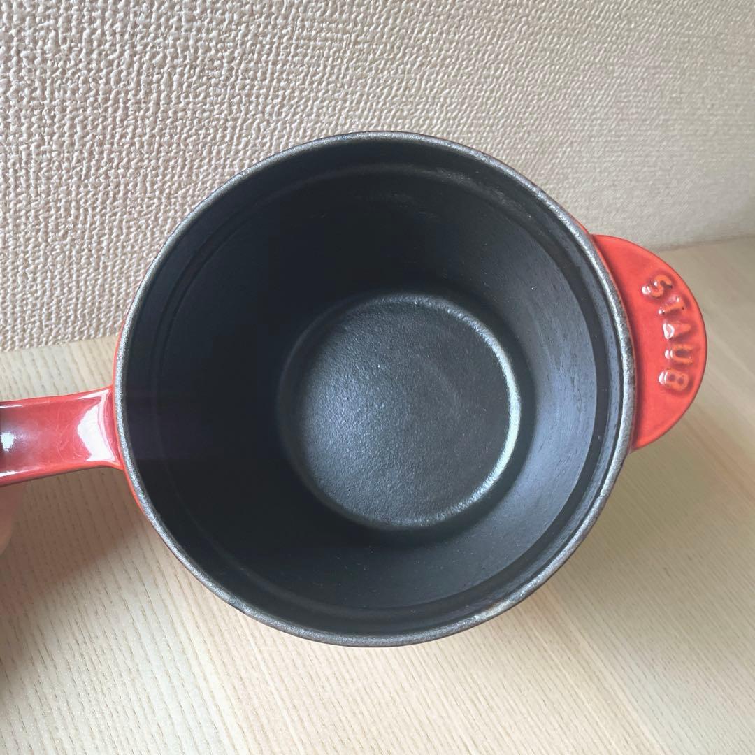 ストウブ／STAUB スープポット ガーネットローズ 14cm
