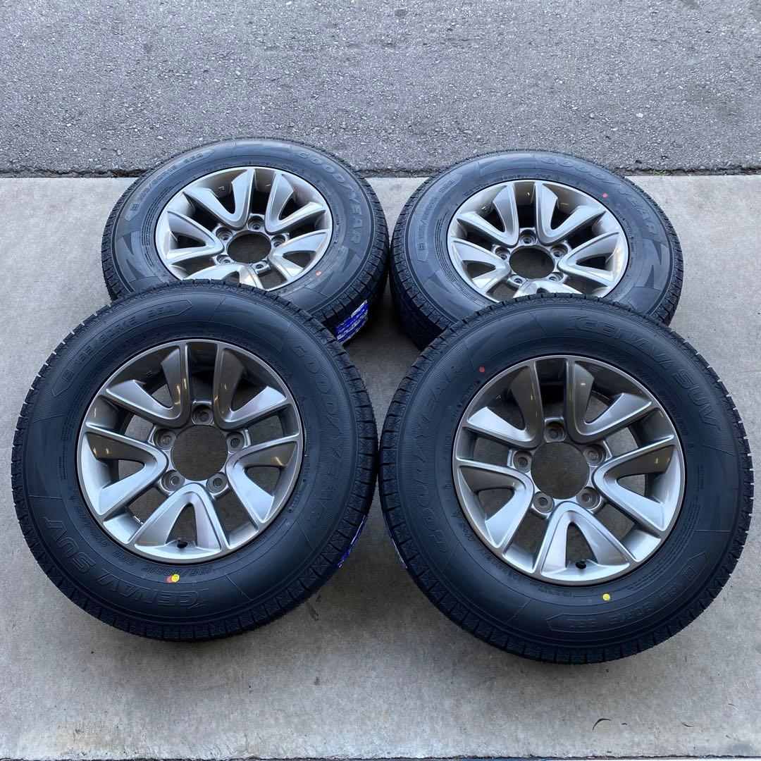 新品グッドイヤースタッドレスセット195/80R15 ジムニーシエラ、ノマド