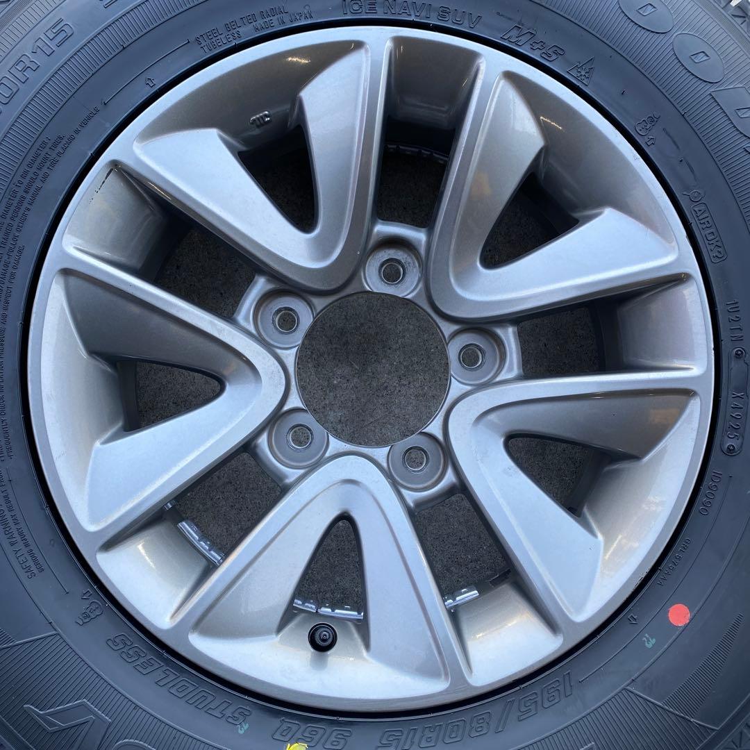 新品グッドイヤースタッドレスセット195/80R15 ジムニーシエラ、ノマド
