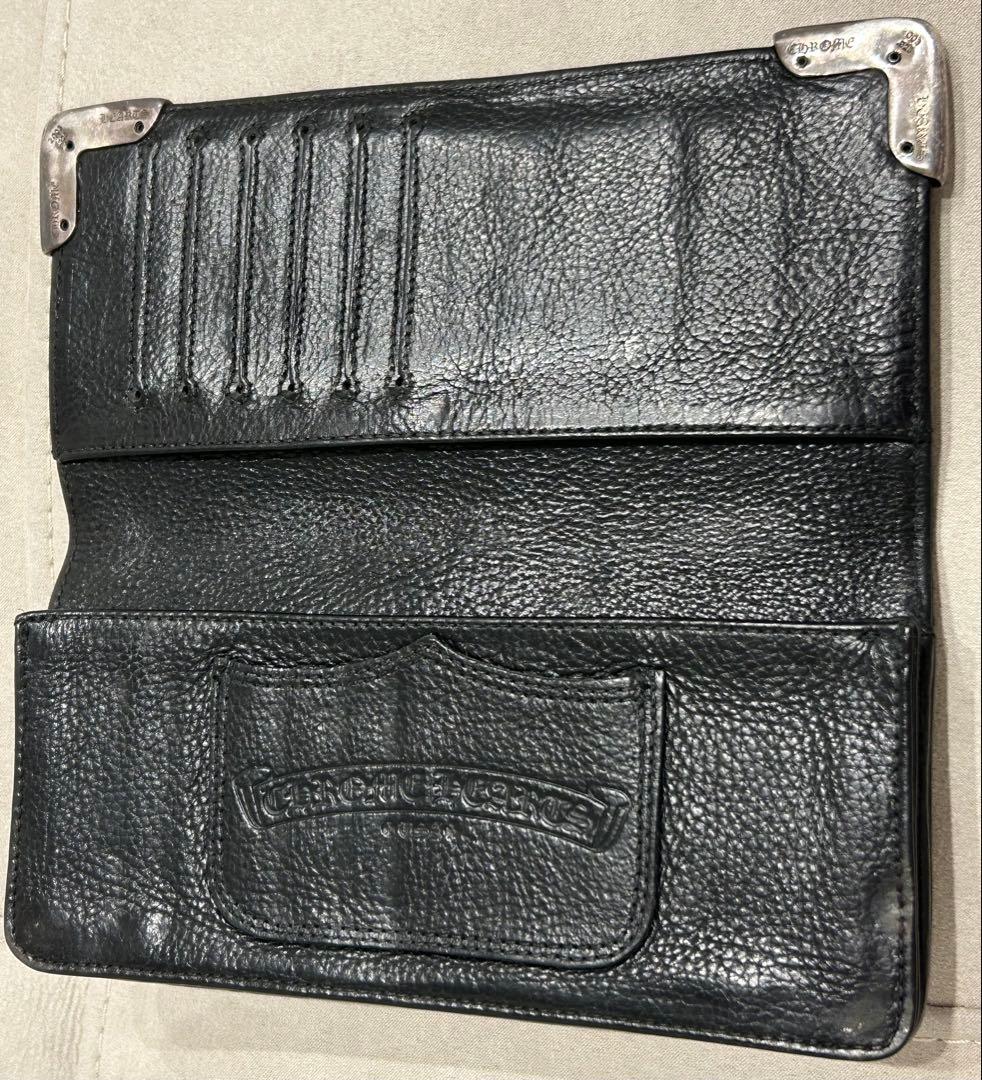 クロムハーツ　シングルフォールド 中古美品　確実正規品　長財布　ウォレット