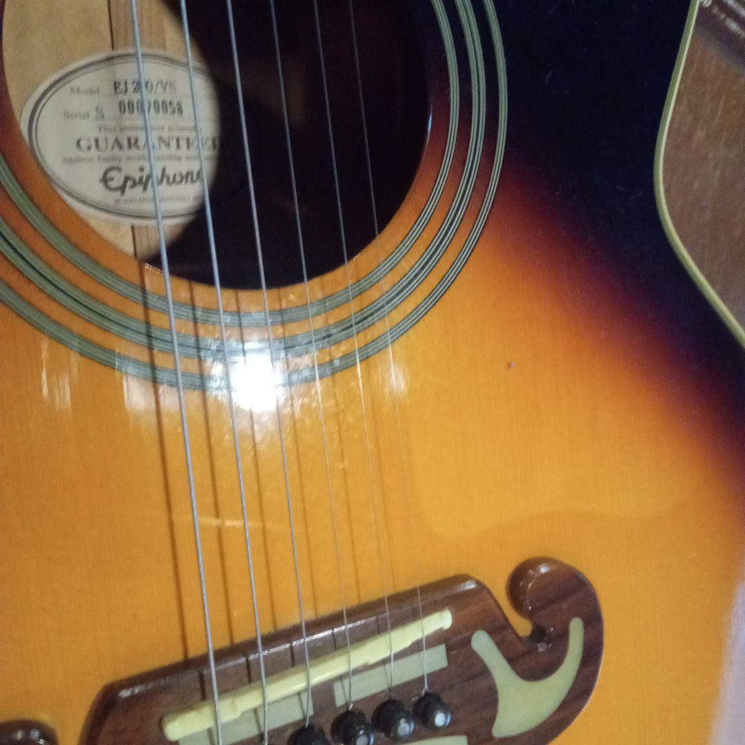 エピフォンEpiphone EJ-200/VS アコースティック状態そこそこ◎