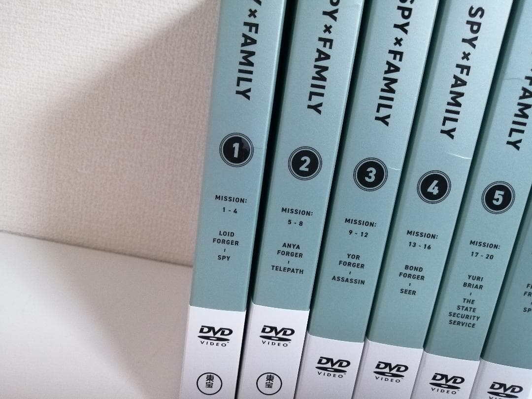 SPY×FAMILY　初回限定版　DVD　全6巻セット スパイファミリー