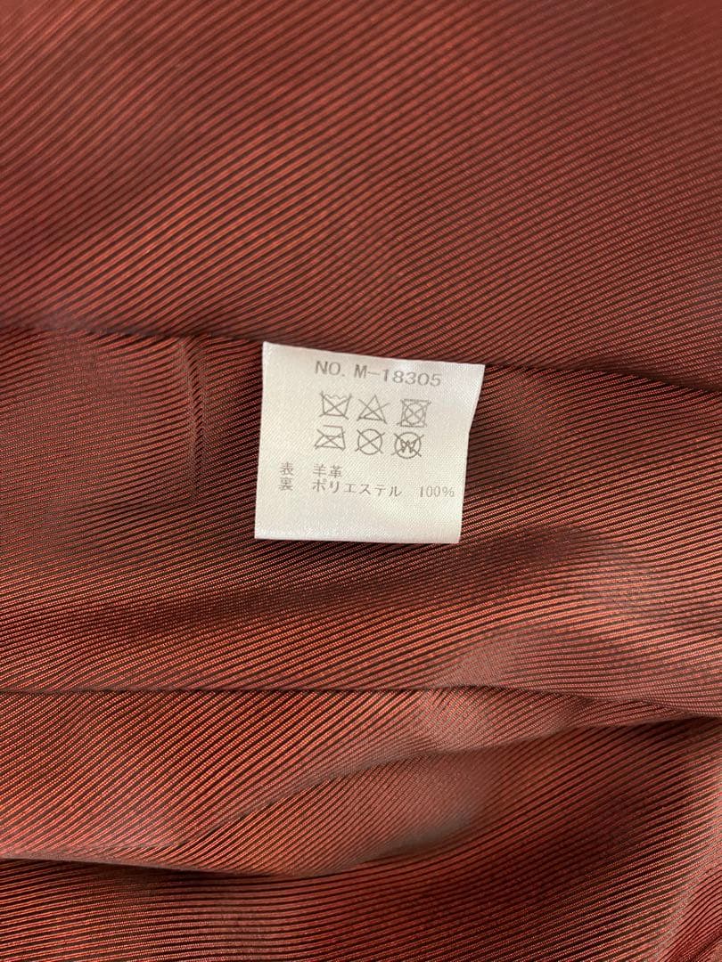 ミスターオリーブ ダブルライダース 羊革 本革 黒 美品 銀金具