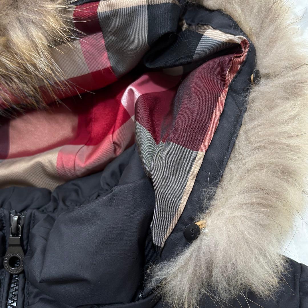 BLUE LABEL CRESTBRIDGE ダウンコート チェック 40 L