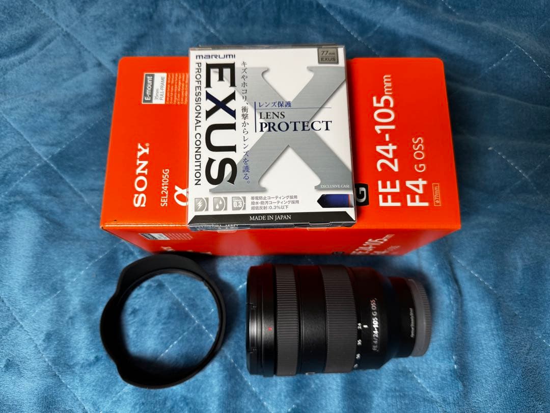美品 Sony FE 24-105mm F4 G OSS ズームレンズ