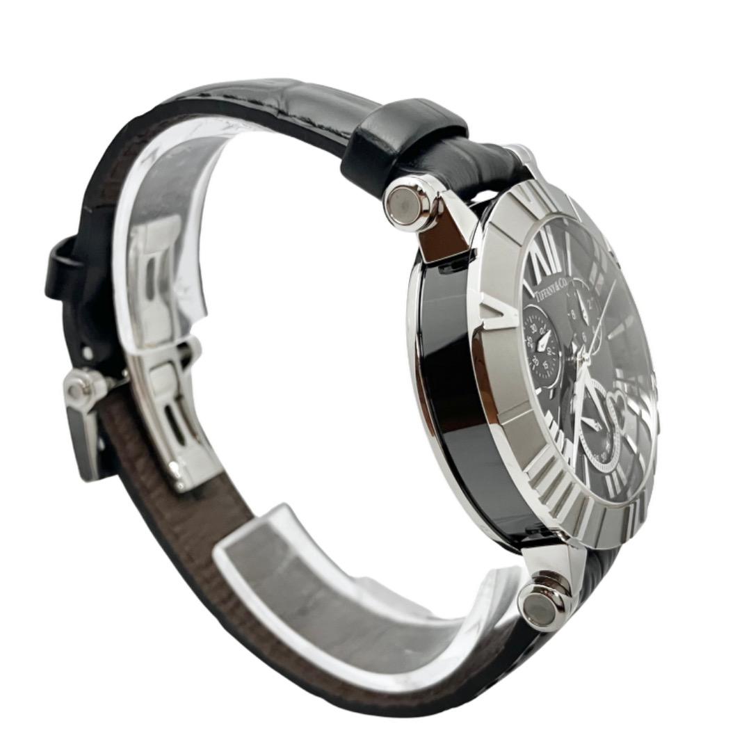 【内部点検済】ティファニー アトラス クロノグラフ クォーツ ユニセックス