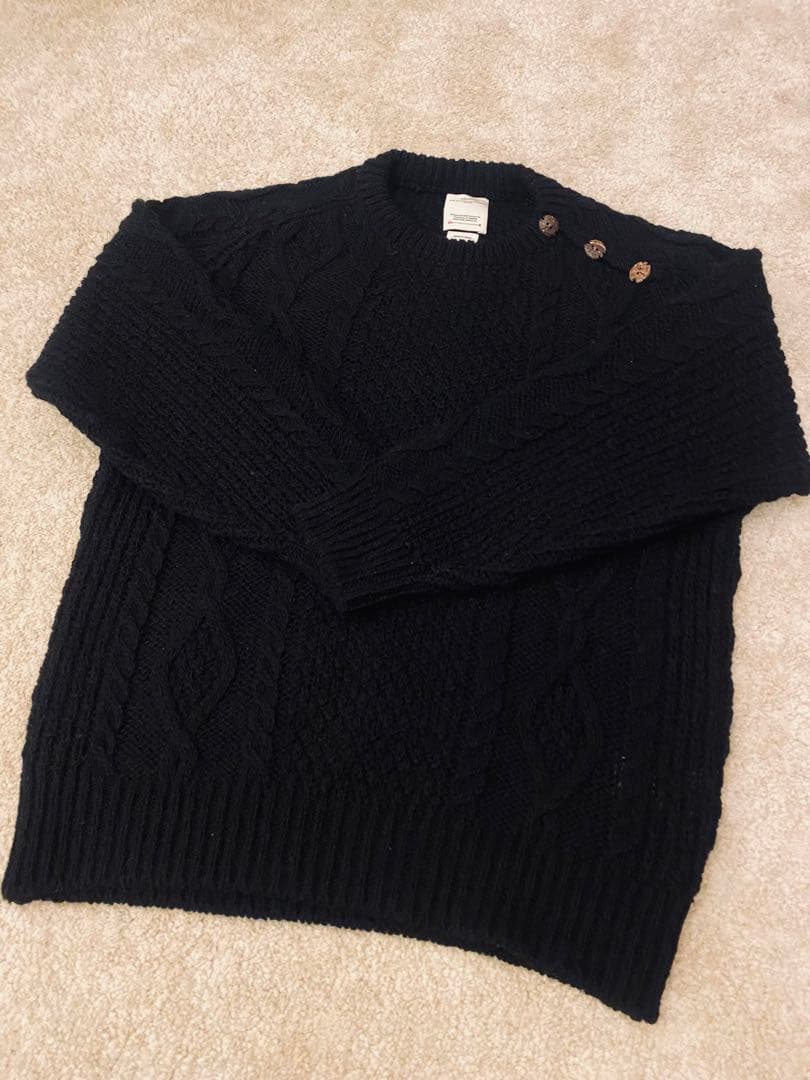 【期間限定値下】20AW VISVIM BOLLARD CREW KNIT