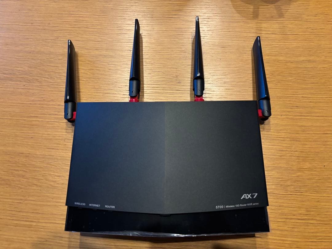 BUFFALO Wi-Fiルーター WXR-5700AX7P