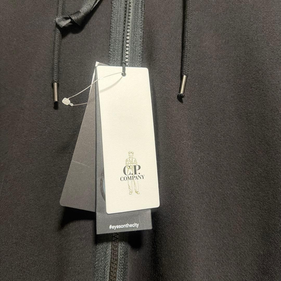 C.P. Company レンズディテールパーカー　フーディ ブラック　黒