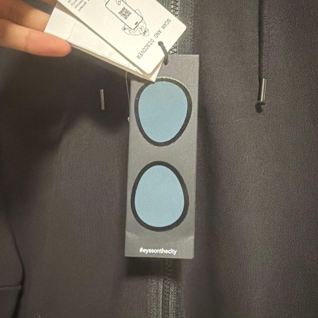 C.P. Company レンズディテールパーカー　フーディ ブラック　黒