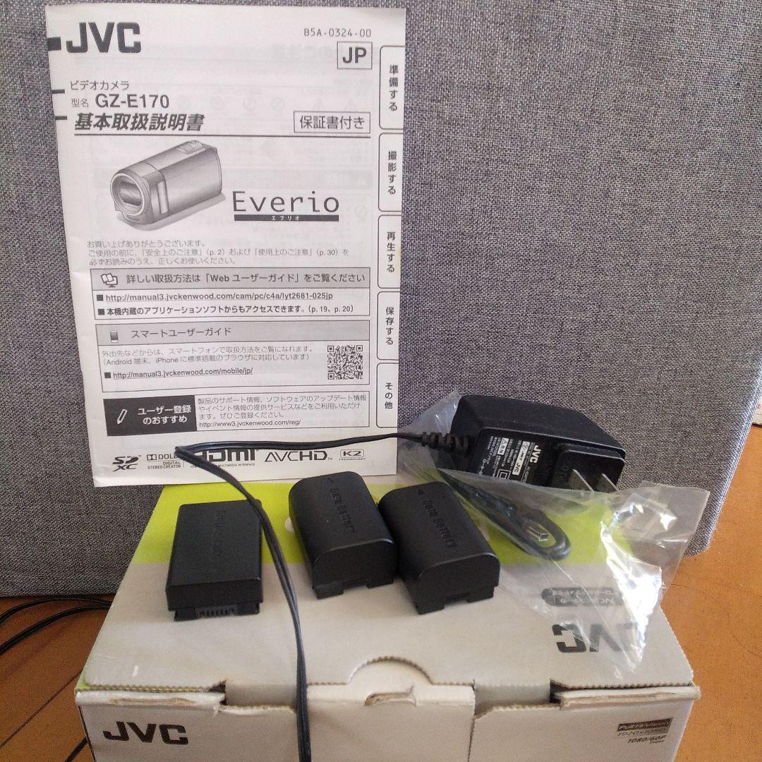 JVC GZ‐E170　Everioビデオカメラ【ジャンク品】