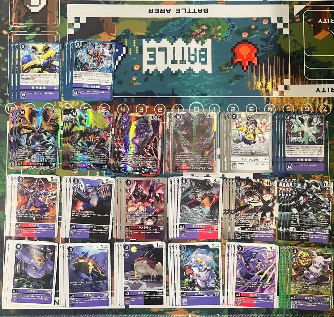 A ミレニアモンデッキ　デッキパーツ　デッキ　デジカ　デジモンカード　デジモン