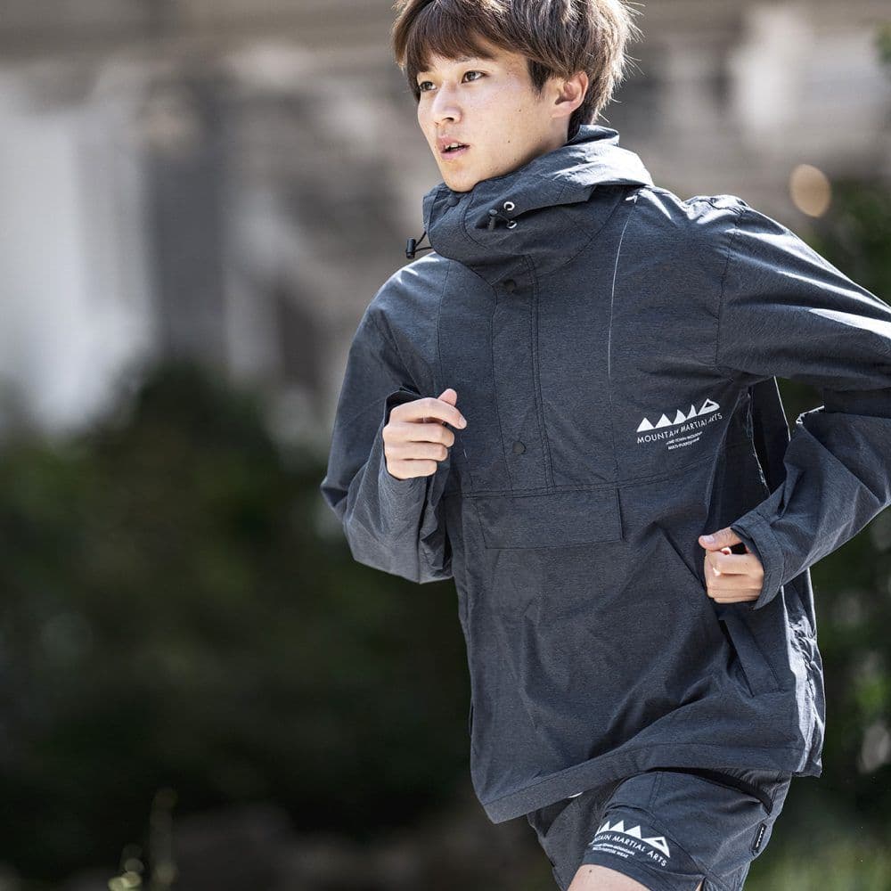 マウンテンマーシャルア MMA Packable Wind Anorak S