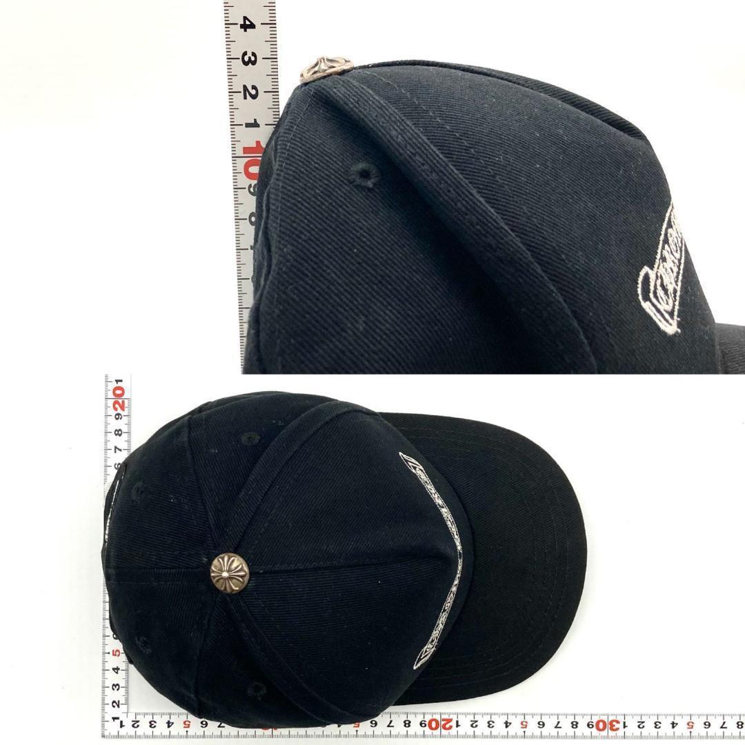 クロムハーツ キャップ ベースボールキャップ 帽子 綿 ブラック 70712