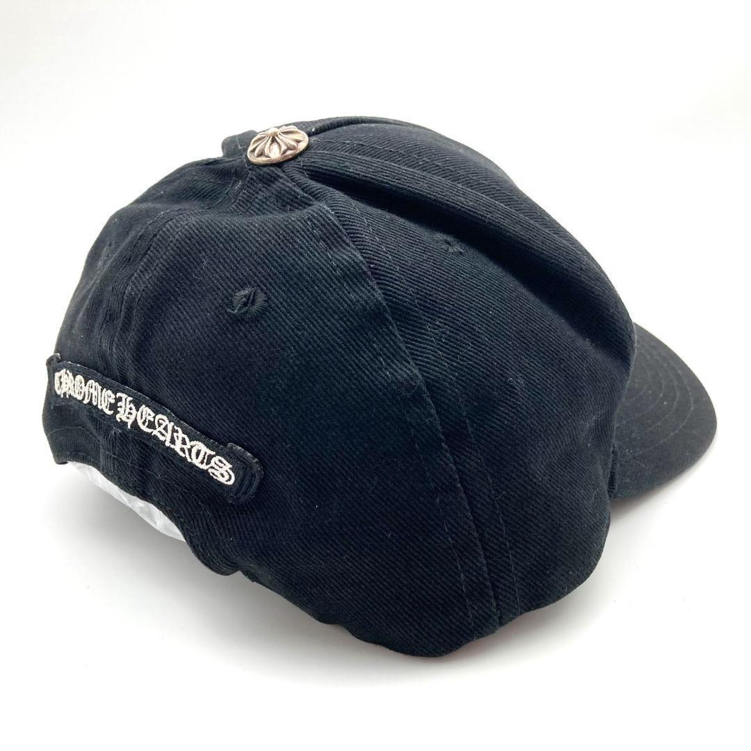 クロムハーツ キャップ ベースボールキャップ 帽子 綿 ブラック 70712