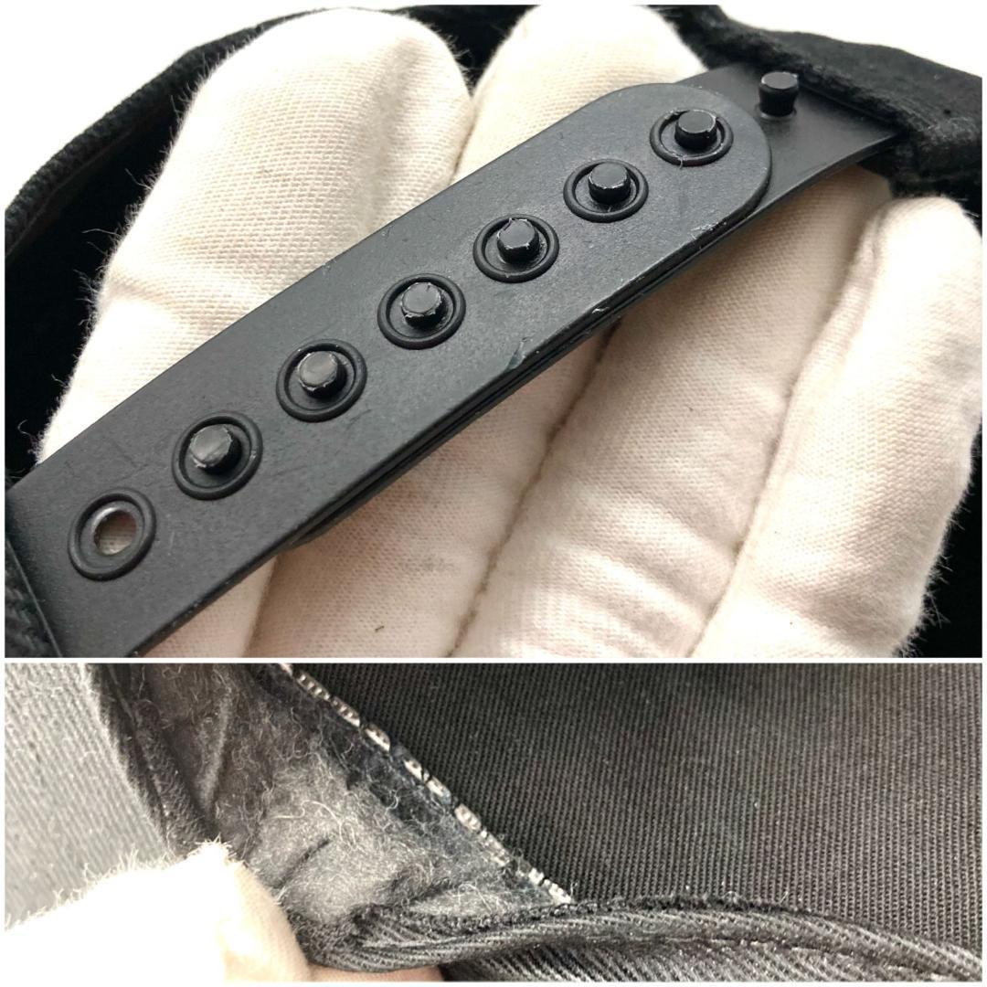 クロムハーツ キャップ ベースボールキャップ 帽子 綿 ブラック 70712