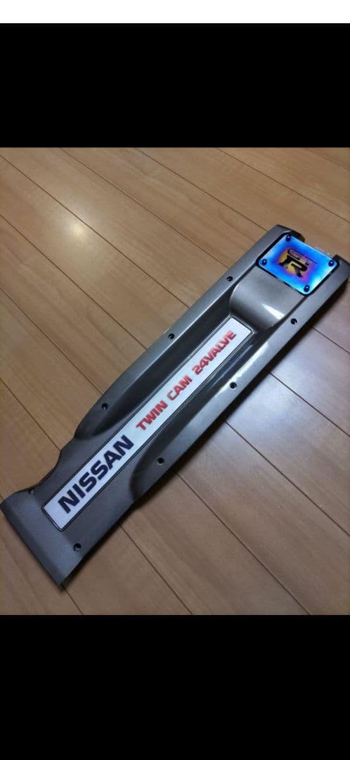 RB26 プラグカバー チタン プレート スカイライン　BNR32 BNR34