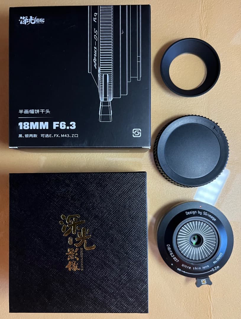 ニコンZfc ボディー一式とパンケーキレンズ一式