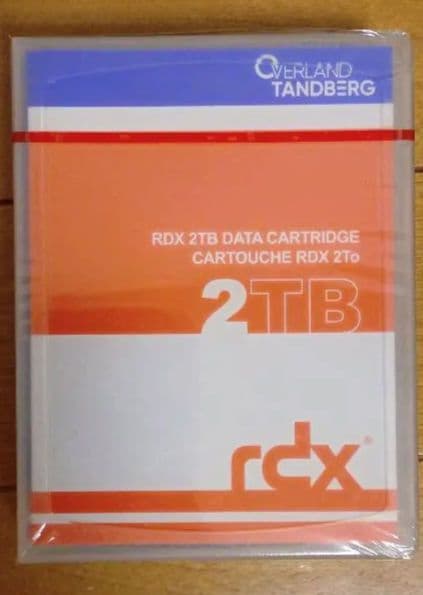 Overland Tandberg RDX 2TB データカートリッジ