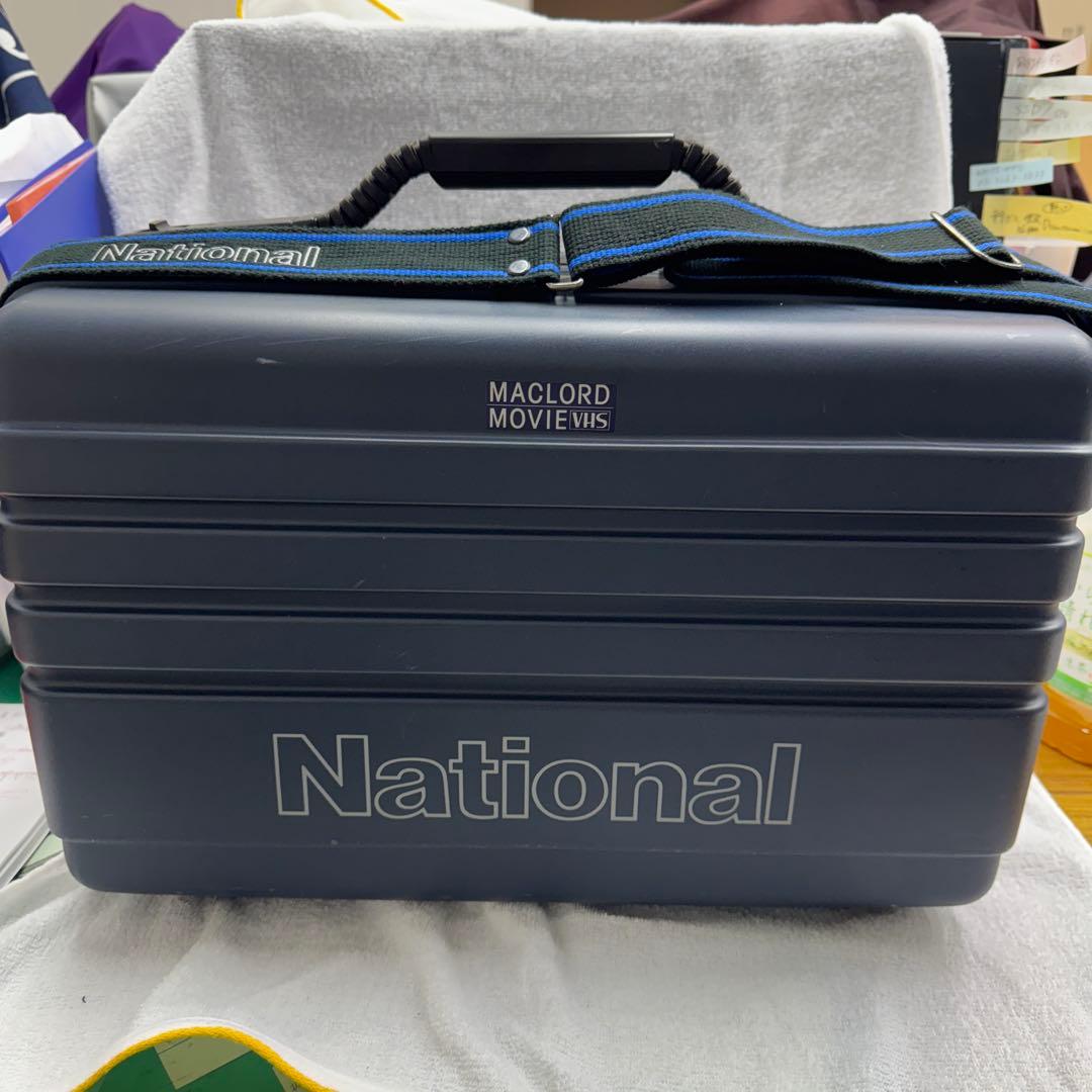 未使用品　ナショナル　松下電気　マックロード　VHSビデオカメラ　AG-100