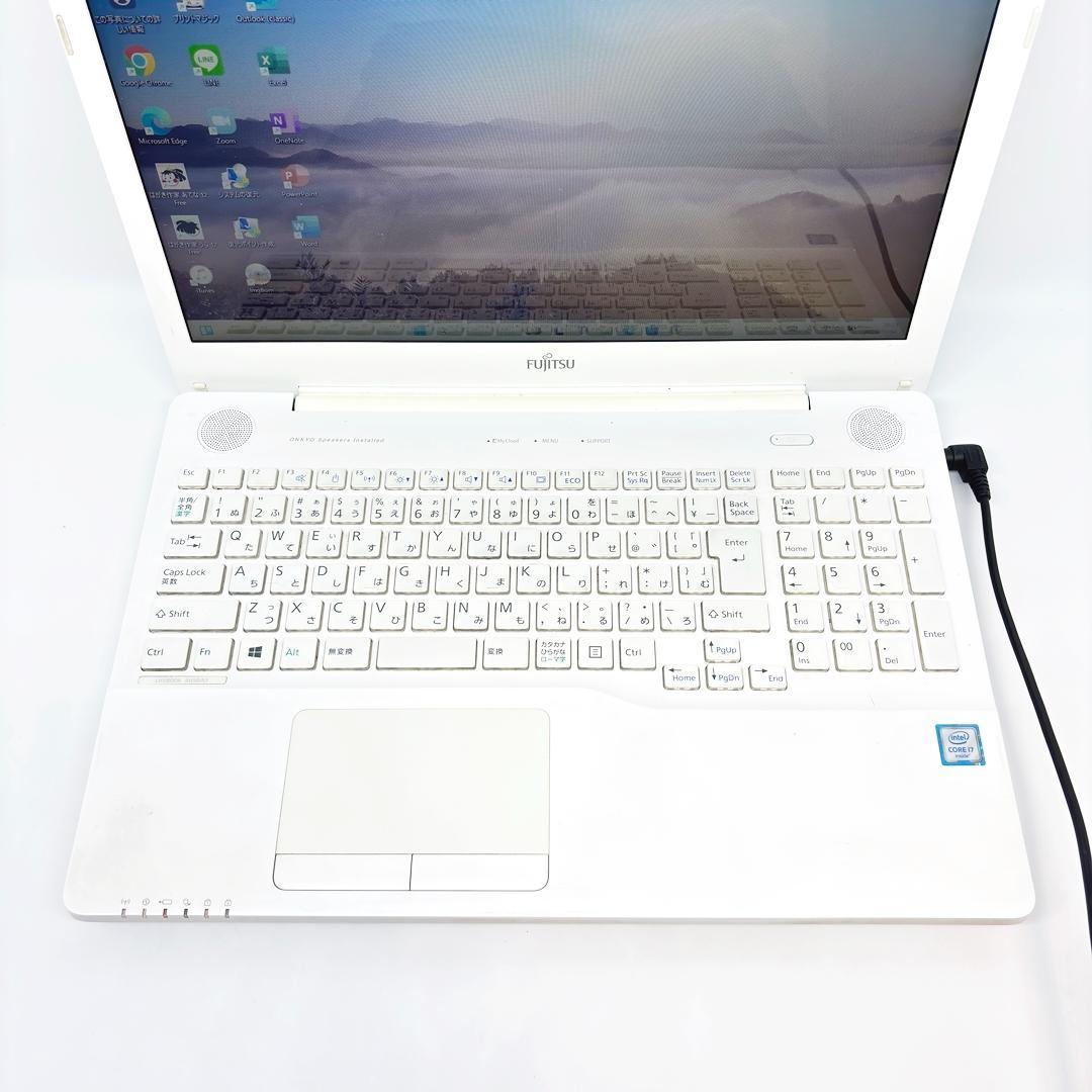 【快適動作】ノートパソコン/Core i7/Win11/SSD/オフィス/A34