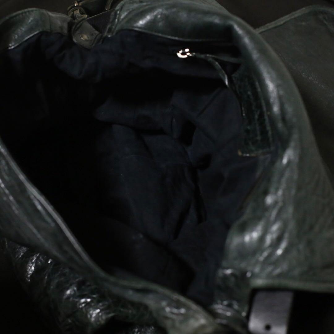 バッグ BALENCIAGA leather shoulder bag city