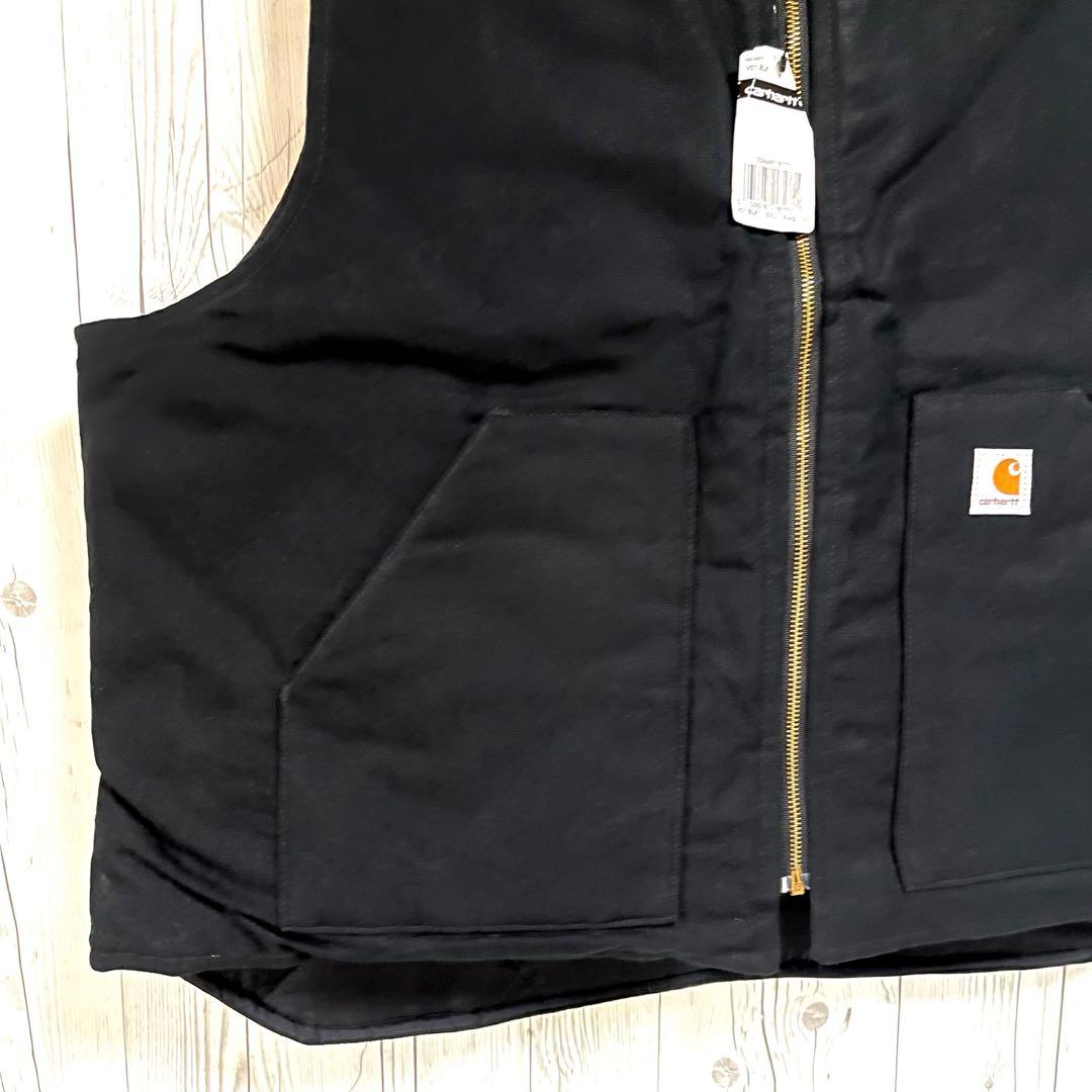 く*み様 タグ付◆カーハート　メンズベスト　ブラック黒　ビック大きめ3XL　メキ