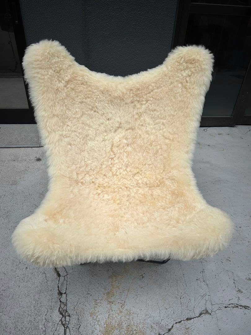 climax***断捨離中 バタフライチェア シープスキン cuero