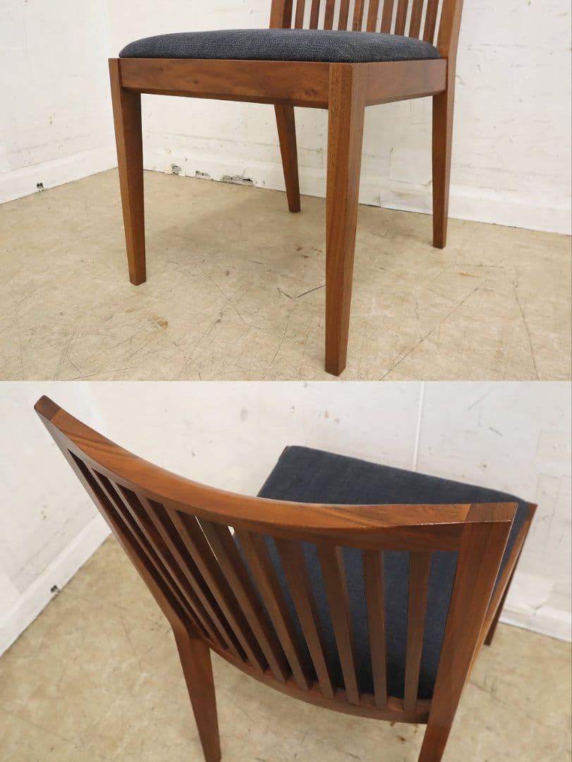 【VIGORE・塚本木工所】ウォールナット無垢材・ダイニングチェア 8万