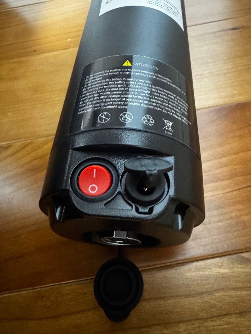 ERWAY 36V6.4Ah リチウムイオンボトルバッテリー