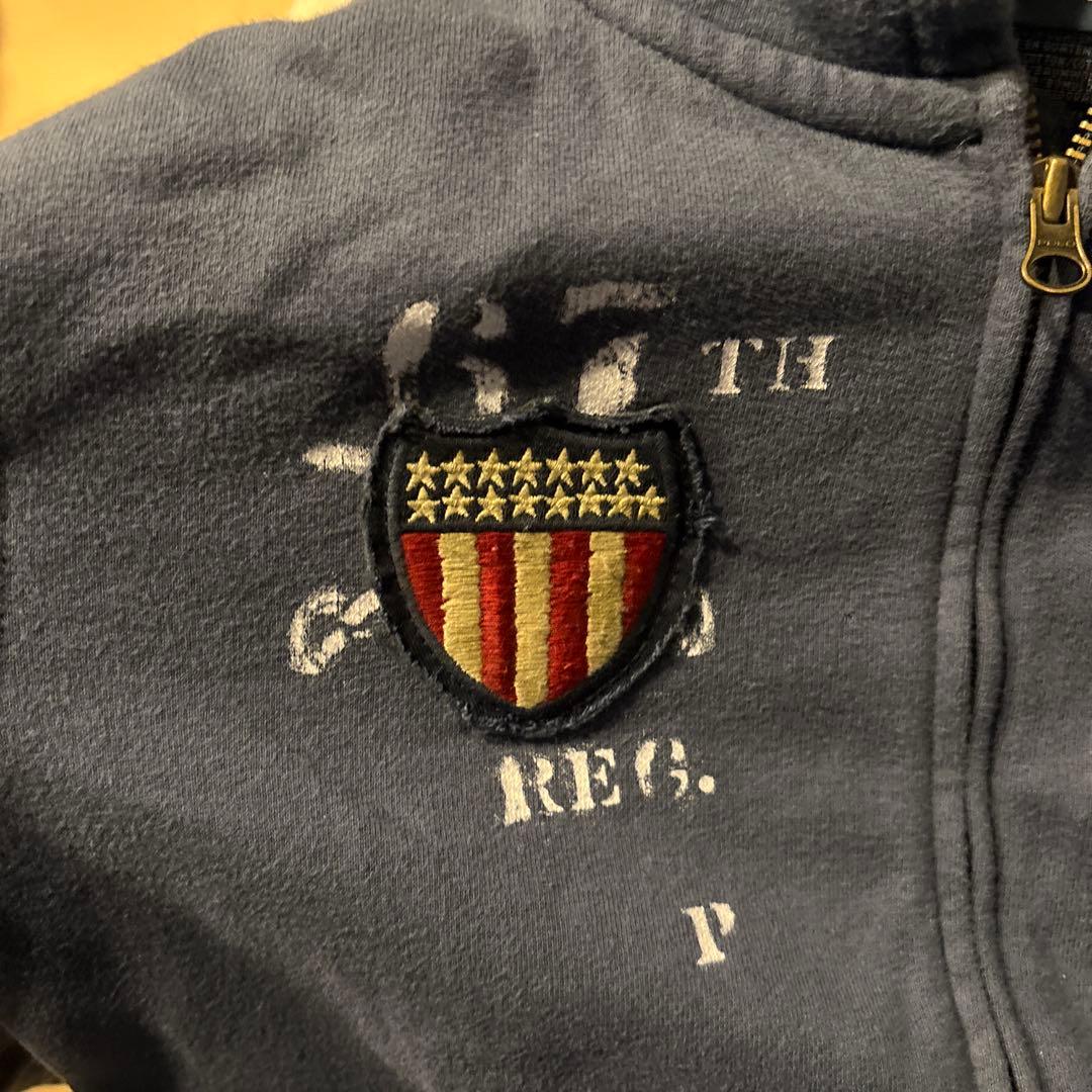 Polo ポロラルフローレン ジップパーカー　ビッグポニー