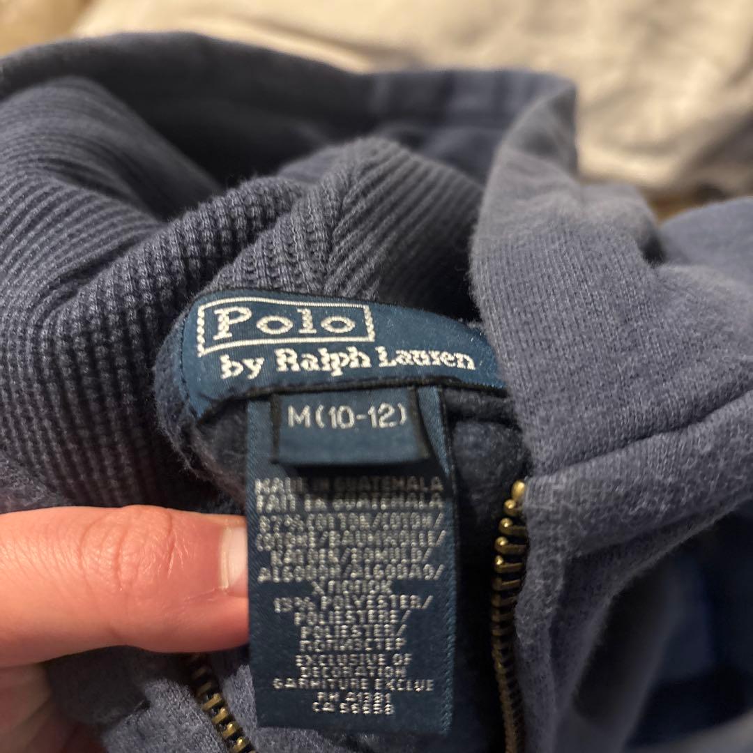 Polo ポロラルフローレン ジップパーカー　ビッグポニー